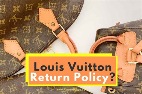 can you return louis vuitton bag|louis vuitton return policy 2022.